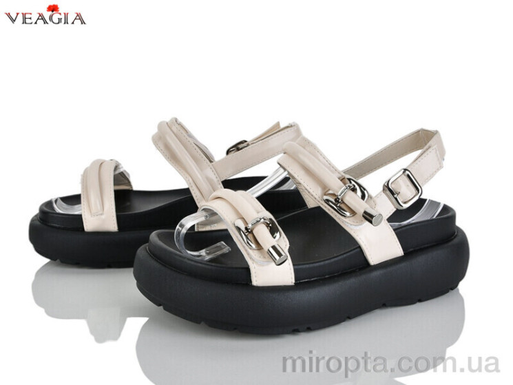 Босоніжки N22 beige р: 36-40, в упаковці: 8 пар, купити тільки гуртом - 1161660