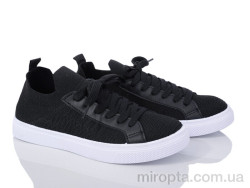 Кросівки 20-1025-1 black р: 36-41, в упаковці: 8 пар, купити тільки гуртом