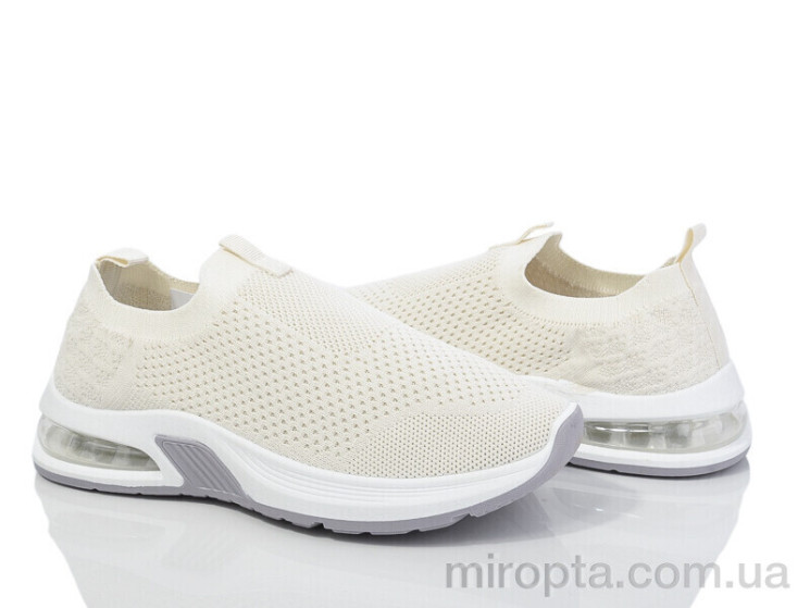 Кросівки 92-34 beige р: 36-41, в упаковці: 8 пар, купити тільки гуртом - 974373