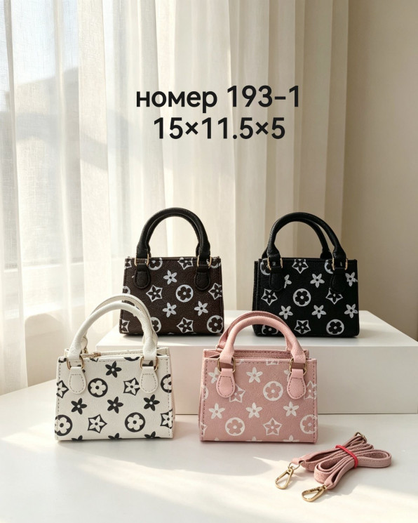 Сумка дитяча "193-1" шкірзам, лак (р: 15*11.5*5см) 4 кольори №388150 - Tessa HR272