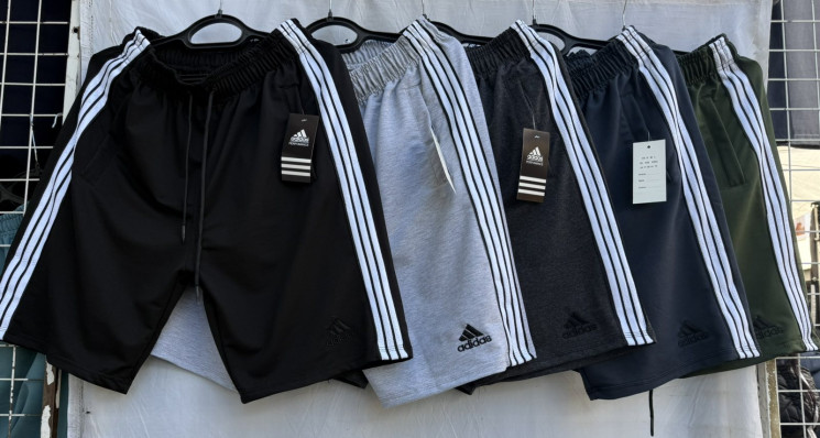 Шорти чоловічі  Adidas  (Розмір: 46-56) 5 кольорів, в упаковці 5 штук  №751899 - Dakota