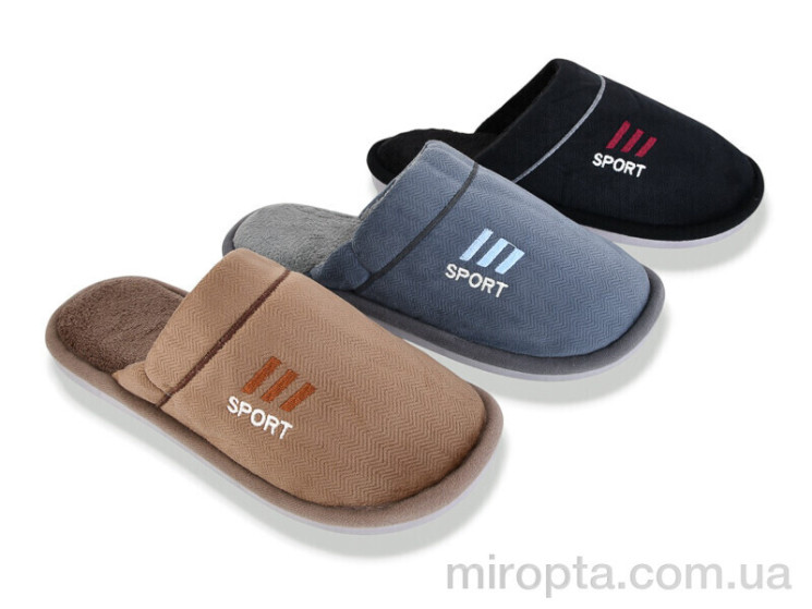 Капці 4307-MU10279 mix р: 41-46, в упаковці: 24 пар, купити тільки гуртом - 1144022