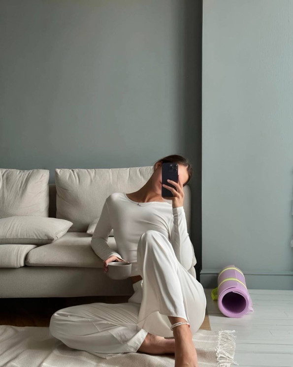 Костюм жіночий прогулянковий з дихаючої тканини, віскоза м. 507 (р.  XS-S, M-L, L-XL) №413575 - 