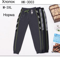 Спортивні штани (Розмір: M-3XL) бавовна чоловічі "НК-3003" в упаковці 5 штук №814403