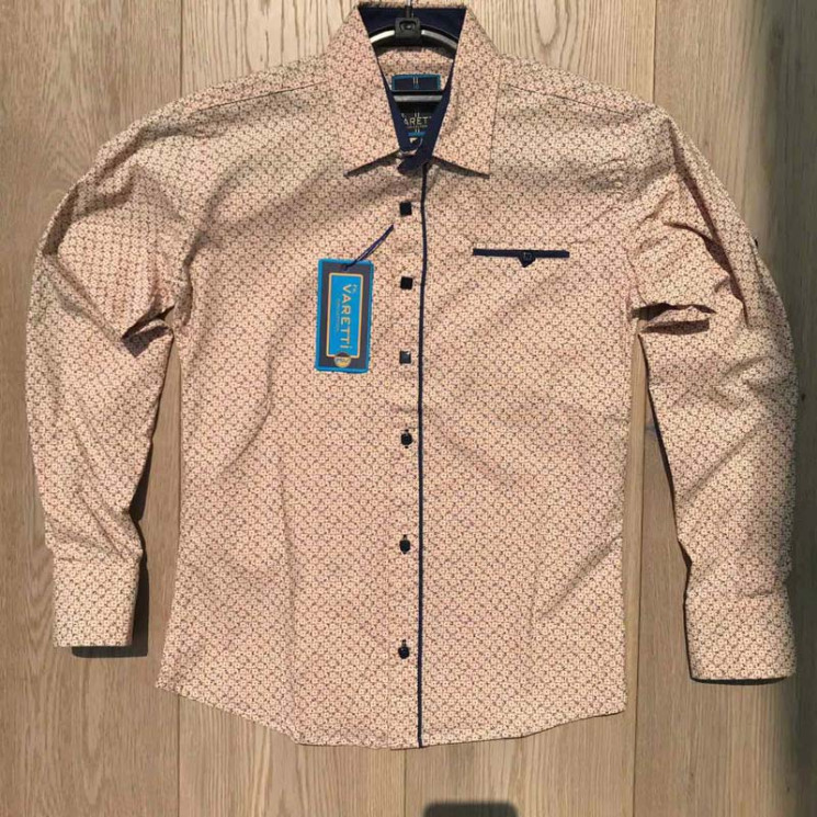 Сорочка Varetti р 7-12 Дитяча S1757 beige - NikNumbers SE1041-1042