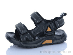 Сандалі ZY021 black р: 27-32, в упаковці: 8 пар, купити тільки гуртом