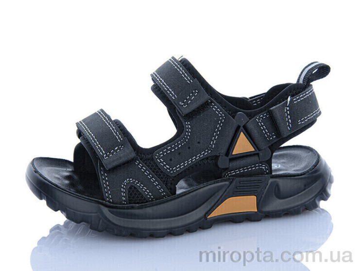 Сандалі ZY021 black р: 27-32, в упаковці: 8 пар, купити тільки гуртом - 1187480
