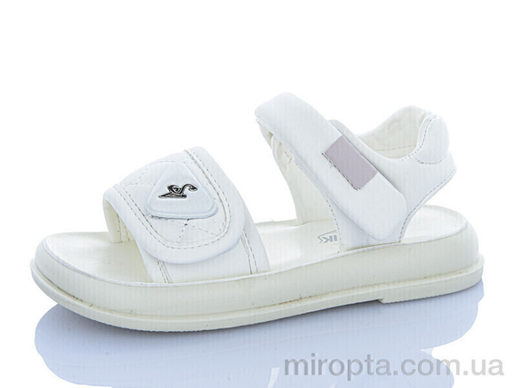 Босоніжки ZY001 white р: 27-32, в упаковці: 8 пар, купити тільки гуртом - 1187469