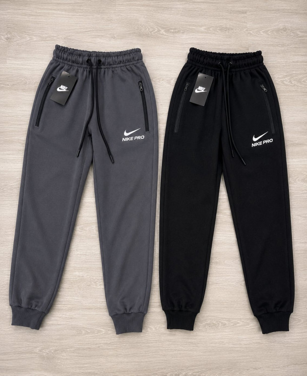 Спортивні штани підліткові Nike "325-2" двохнитка (р: 13-17 років) 2 кольори, в упаковці 5 шт. №389415 - Evans SE761