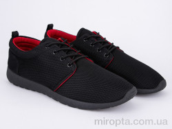 Кросівки 4-309 black-red р: 40-45, в упаковці: 6 пар, купити тільки гуртом