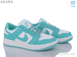 Кросівки AJ06 white-green р: 36-41, в упаковці: 8 пар, купити тільки гуртом