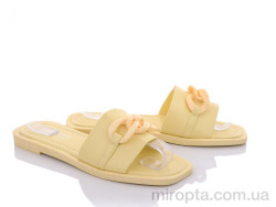 Шльопанці 197-121 yellow р: 36-41, в упаковці: 8 пар, купити тільки гуртом