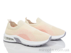 Кросівки 92-35 beige-pink р: 36-41, в упаковці: 8 пар, купити тільки гуртом