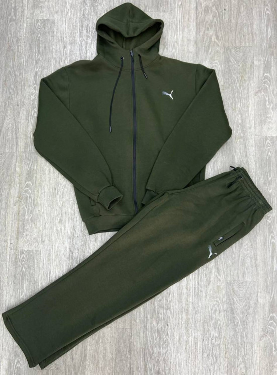 Спортивний костюм чоловічий на флісі Puma "112" (р: 56-62) в упаковці 4 шт. №390476 - Spider