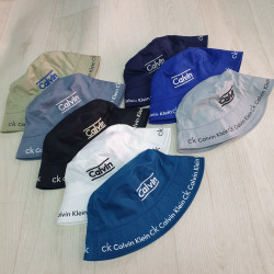 Панама чоловіча "Calvin Klein" котон (р: 58) мікс кольорів, в упаковці 5 шт. №387550