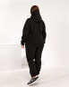 Костюм жіночий прогулянковий утеплений "Style-26", тринитка з начосом м. 7711 (р. 40-42, 44-46, 48-50, 52-54) чорний №416468 - 