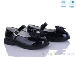 Туфлі ABC0964P-L black р: 28-33, в упаковці: 6 пар, купити тільки гуртом