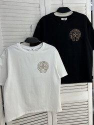 Футболка жіноча "2312" котон (р: one size) 2 кольори, в упаковці 5 шт. №385916