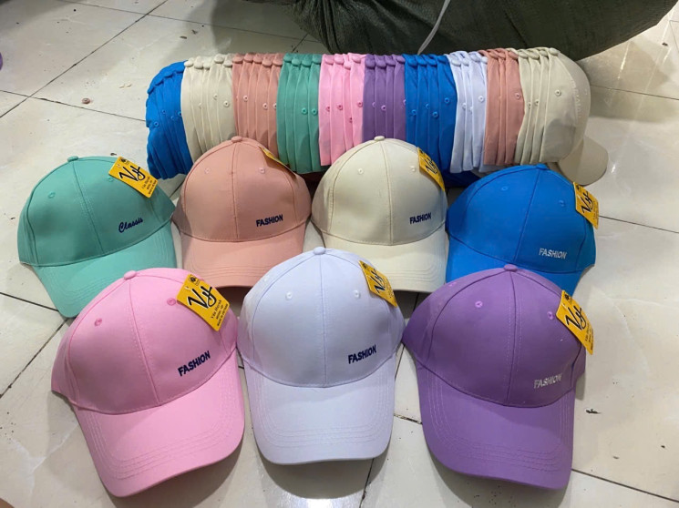 Бейсболка жіноча "Fashion" (р: 56-58) мікс кольорів, в упаковці 5 шт. №368657 - Ventil SE 939