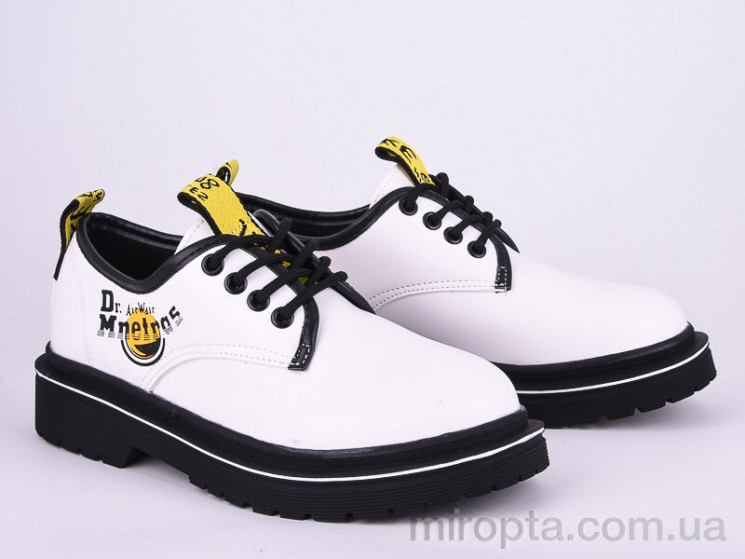 Туфлі 168-18 white р: 36-41, в упаковці: 8 пар, купити тільки гуртом - 518596