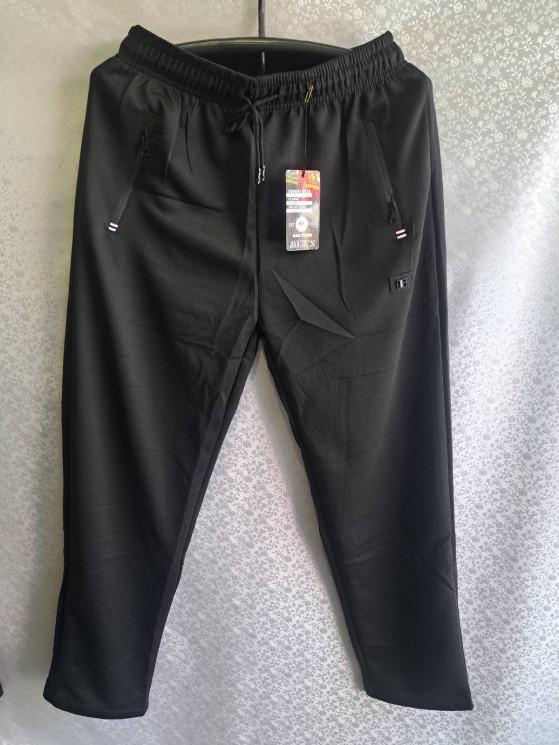Спортивні штани чоловічі, трикотаж, м.2860 (Розмір: M-3XL ), 3 кольори, в упаковці 5 штук №346077 - 