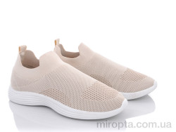 Кросівки 190-0-3 beige р: 36-41, в упаковці: 8 пар, купити тільки гуртом
