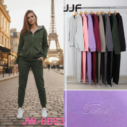 Спортивний костюм жіночий, трикотаж, м.JW-8853 (Розмір: L-XL ), 8 кольорів, в упаковці 5 штук №347263