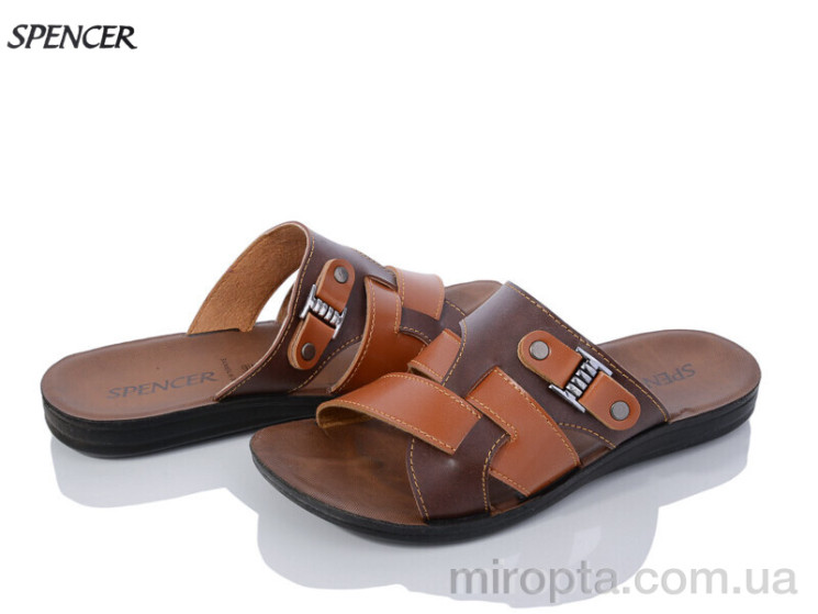 Шльопанці 10575 brown р: 41-45, в упаковці: 6 пар, купити тільки гуртом - 945690