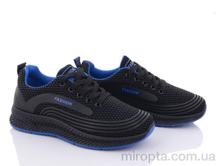 Кросівки 197-141 black-blue р: 36-41, в упаковці: 8 пар, купити тільки гуртом - 872785