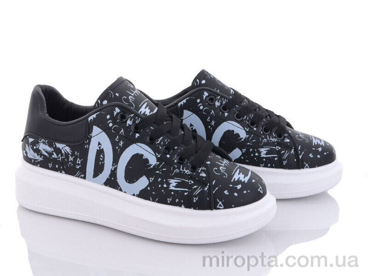 Кросівки 9-794 black р: 36-41, в упаковці: 8 пар, купити тільки гуртом - 885304