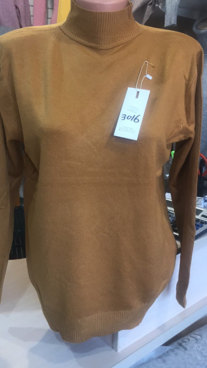Гольф жіночий, трикотаж, м.3016 (р. 50-54 ), мікс кольорів, в упаковці 15 штук №322303 - Iris BG/PO 436