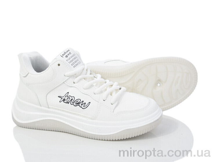 Кросівки 149-49 white р: 36-41, в упаковці: 8 пар, купити тільки гуртом - 969355