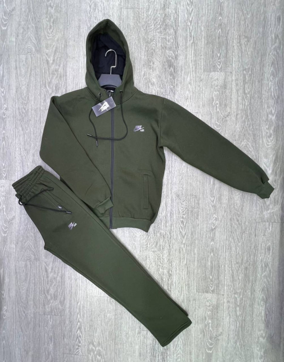 Спортивний костюм чоловічий на флісі Nike "114" (р: M-3XL) 2 кольори, в упаковці 5 шт. №390477 - Spider