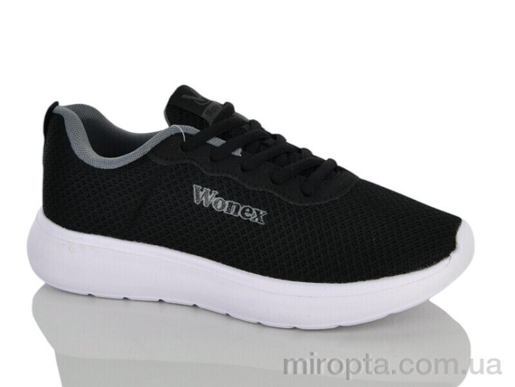 Кросівки 2028-24 black р: 36-41, в упаковці: 8 пар, купити тільки гуртом - 1178128
