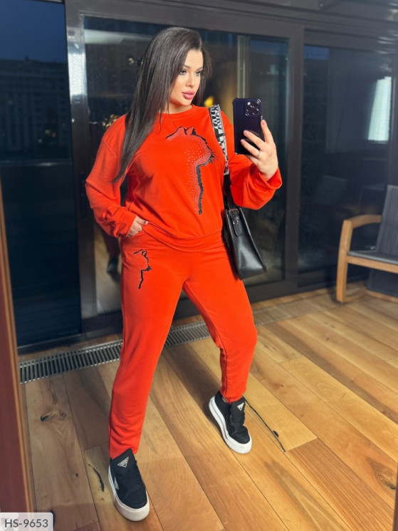 Спортивний костюм HS-9653 р: 50-52, 54-56, 58-60 - 