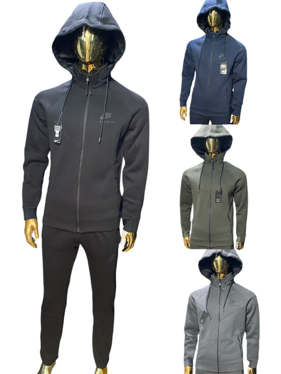 Спортивний костюм чоловічий Nike "143/1" трьохнитка  (р: 48-56) 4 кольори, в упаковці 5 шт. №359966 - Flask