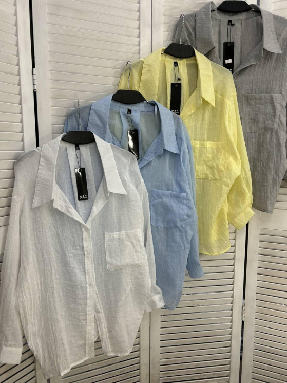 Сорочка жіноча "388" батист (р: one size) 4 кольори, в упаковці 5 шт. №386009 - Mercury SE927