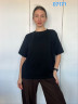 Футболка жіноча, бавовна, м.07171 (р. M, L, XL ), 3 кольори,  в упаковці 3 штуки №343674 - 