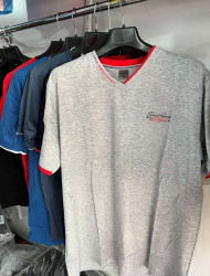 Футболка чоловіча, котон (р. S-2XL ), 4 кольори, в упаковці 5 штук №328348