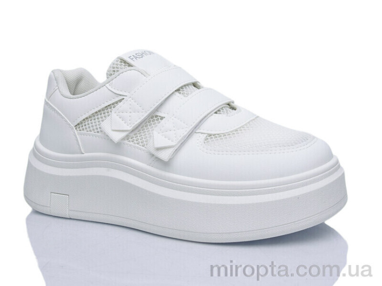 Кросівки Prime KT-G18 white р: 37-40, в упаковці: 8 пар, купити тільки гуртом - 1207226
