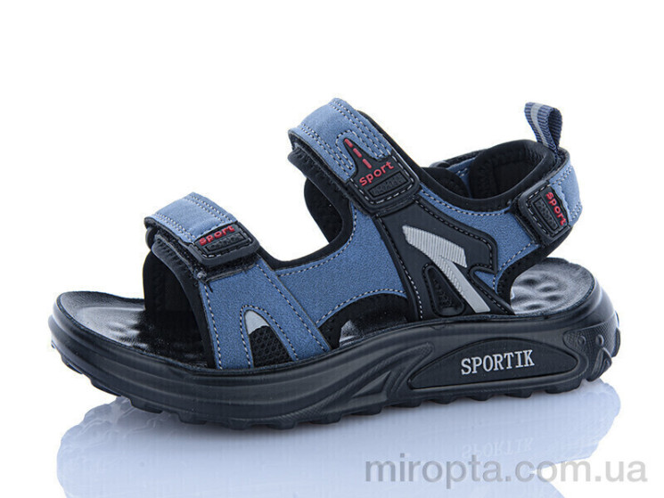 Сандалі ZY013 navy р: 27-32, в упаковці: 8 пар, купити тільки гуртом - 1187475