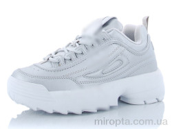 Кросівки 81-81 silver р: 37-41, в упаковці: 8 пар, купити тільки гуртом