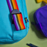 Рюкзак “Fjallraven Kanken” із райдужними ручками Блакитний м.23620-16L (Розмір: 37*28*12 см) №755107 - Amsterdam HR277