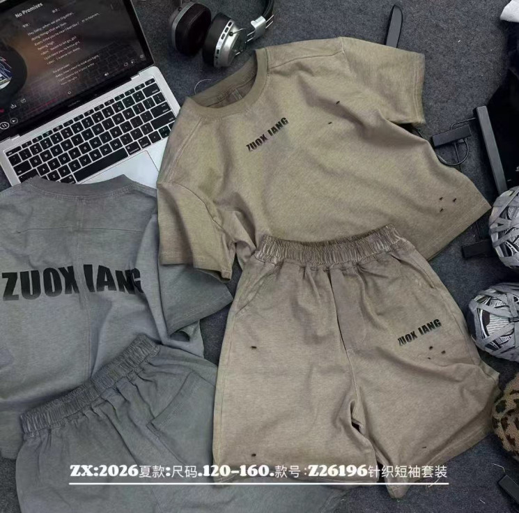Костюм підлітковий "26196" котон (р: 120-160см) 2 кольори, в упаковці 5 шт. №384348 - Amour SE651