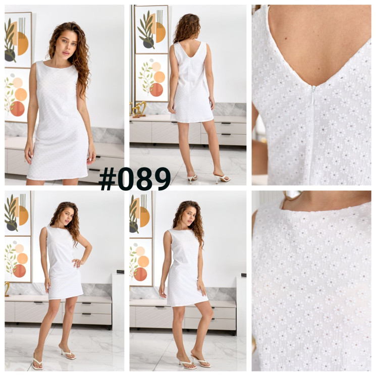 Сарафан жіночий прошва м.089 (р: S-XL) 7 кольорів в упаковці 4 штуки №763158 - Women SE628