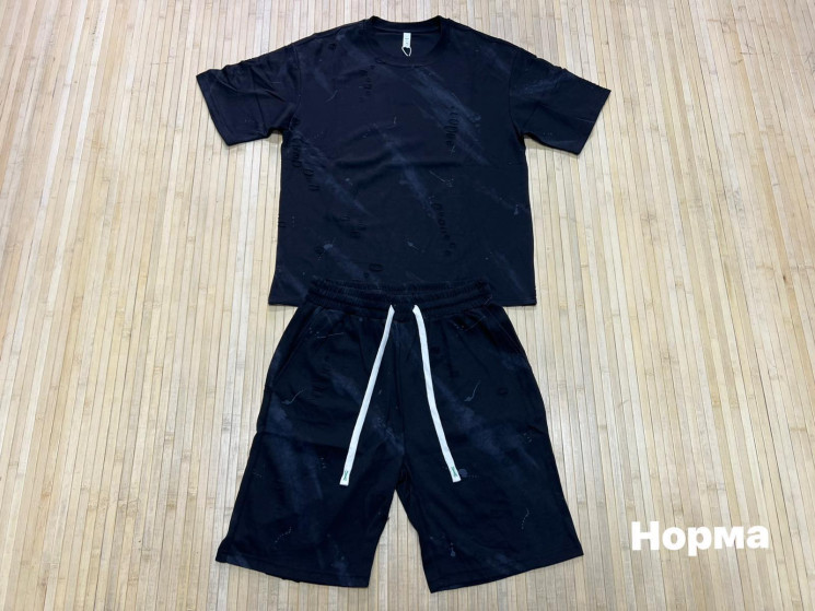 Костюм чоловічий, бавовна (р: L,XL,2XL,3XL,4XL) 2 кольори, в упаковці 5 шт. №382025 - Turkey SE897