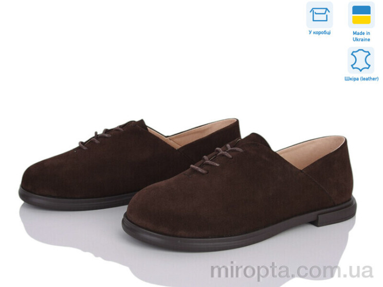 Туфлі 5078 корич.з. р: 36-40, в упаковці: 6 пар, купити тільки гуртом - 1186128