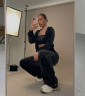 Костюм жіночий трійка " Juicy", плюшевий велюр м. 1756 (р: 42-46) №829915 - 