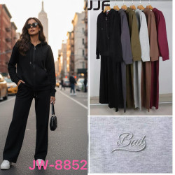 Спортивний костюм жіночий, трикотаж, м.JW-8852 (Розмір: L-XL ), 6 кольорів, в упаковці 5 штук №347265