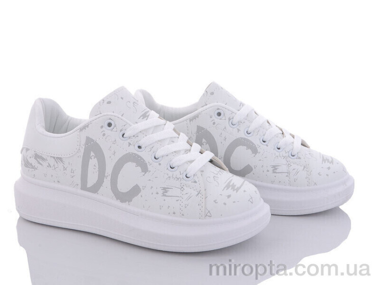 Кросівки 9-794 white р: 36-41, в упаковці: 8 пар, купити тільки гуртом - 885306
